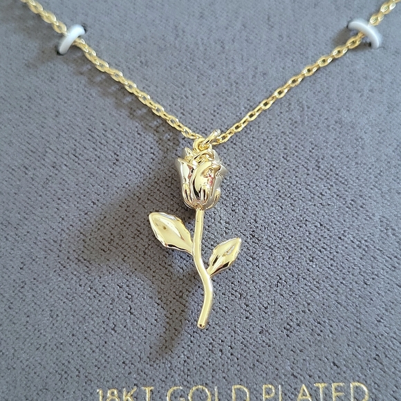 Lussoro Gold💛 Rose🌹 Pendant Necklace - NIB - Picture 7 of 15